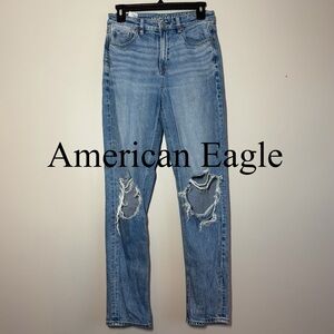 Classic Blue Distressed Women Jeans